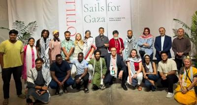 Representative of I.R.Iran visits Gaza Photo Exhibition in Dhaka