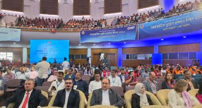 Ambassador of the I.R.Iran attended Symposium on Disaster Risk Reduction and Management